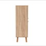 Hanah Home Armario Multiusos Pebble 95x111x36cm Tablero de Partículas Melamina